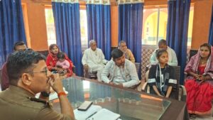 दोहरीघाट थाना परिसर में वादी दिवस का आयोजन