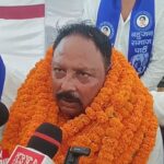 नीले झंडों के साए में अजय जायसवाल का शक्ति प्रदर्शन, कार्यकर्ता महासम्मेलन में प्रत्याशी बनाए जाने का ऐलान