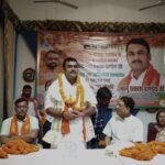 गौसेवा आयोग के नामित सदस्य भानु प्रकाश पाण्डेय का मऊ में हुआ भव्य स्वागत